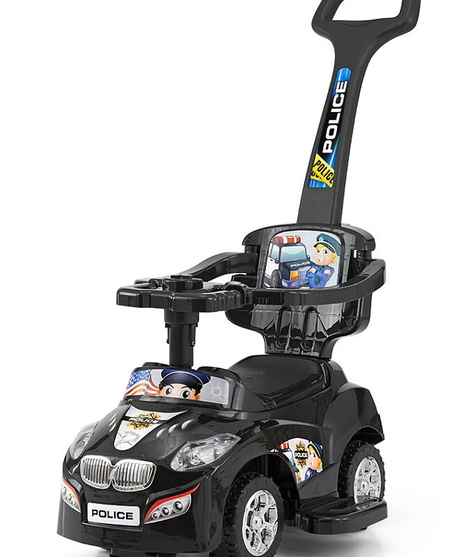 Detské vozítko 2v1 Milly Mally Happy black