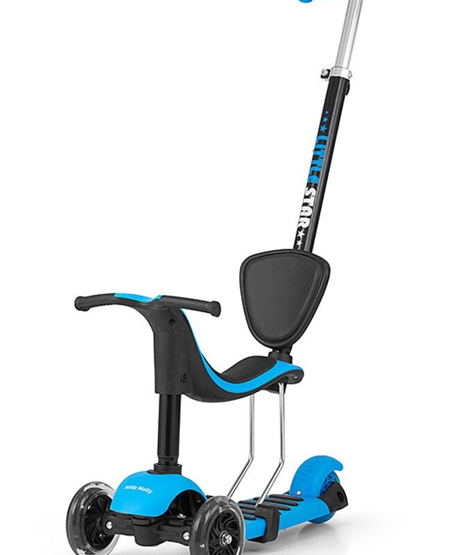 Detská kolobežka Milly Mally Little Star blue