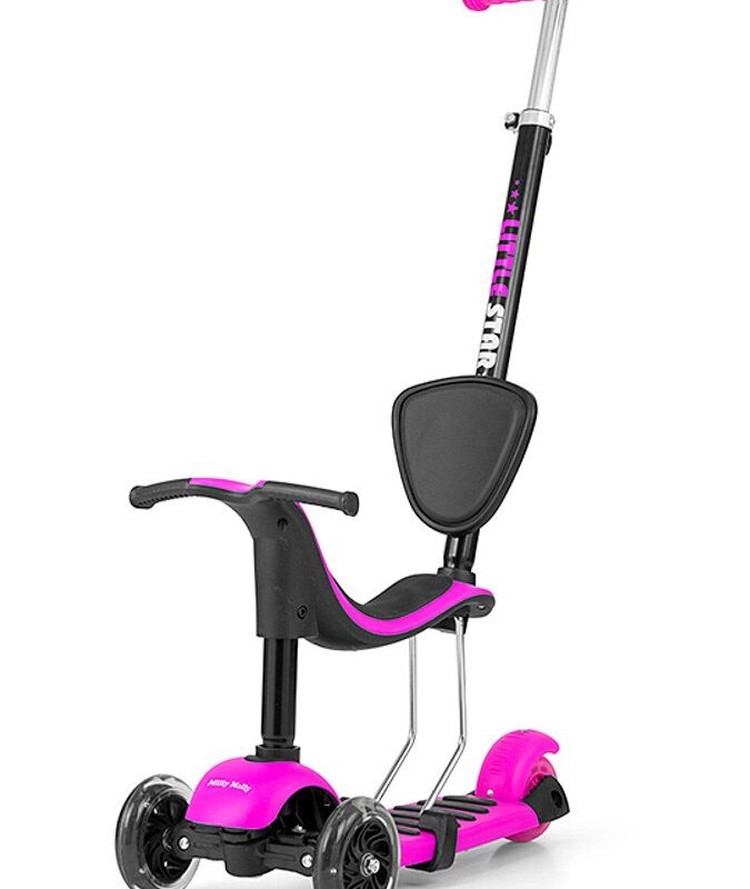 Detská kolobežka Milly Mally Little Star pink