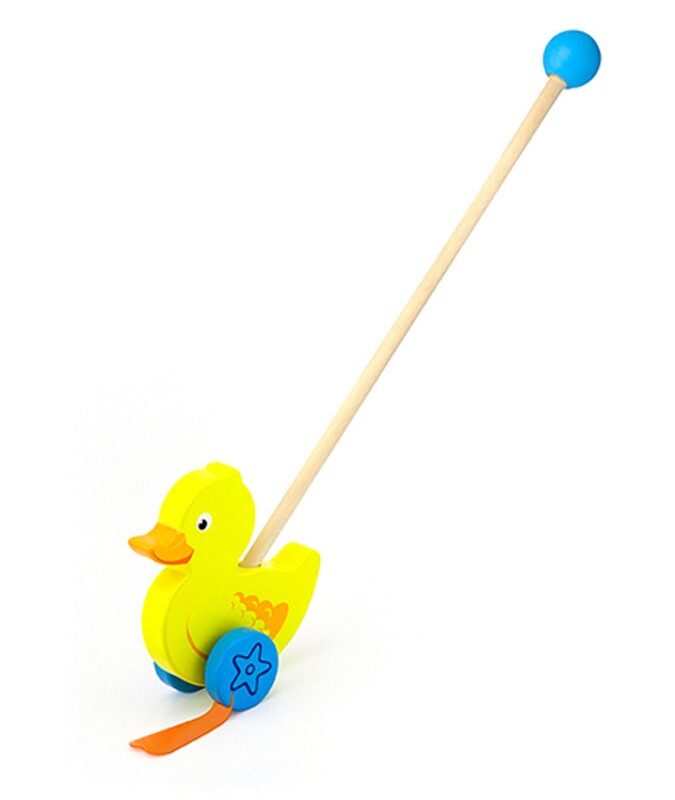 Drevená jazdiaca hračka Viga kačička