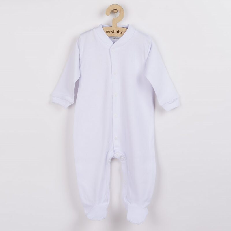 Dojčenský overal New Baby Classic biely