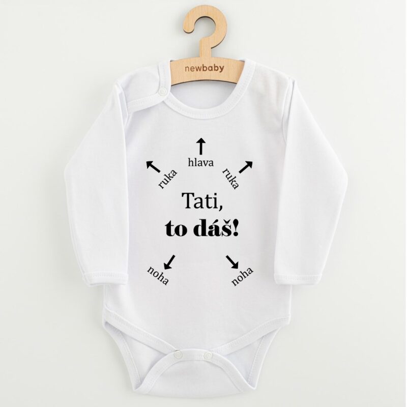 Body s potlačou New Baby Tati, to dáš!