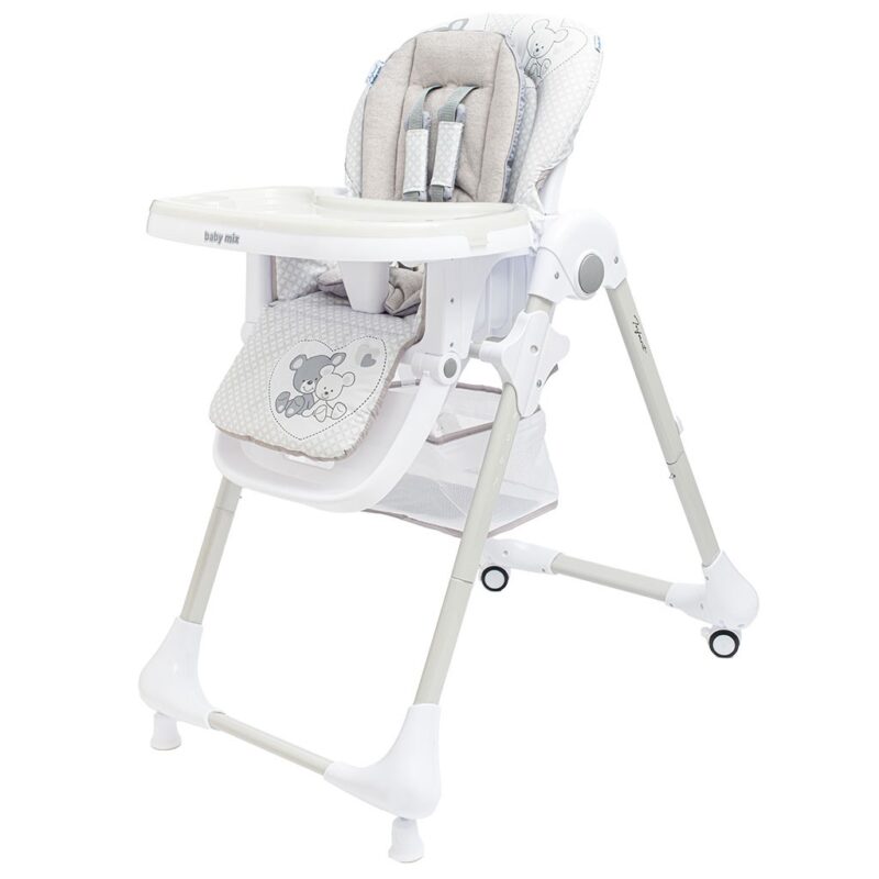 Jedálenská stolička Baby Mix Infant grey
