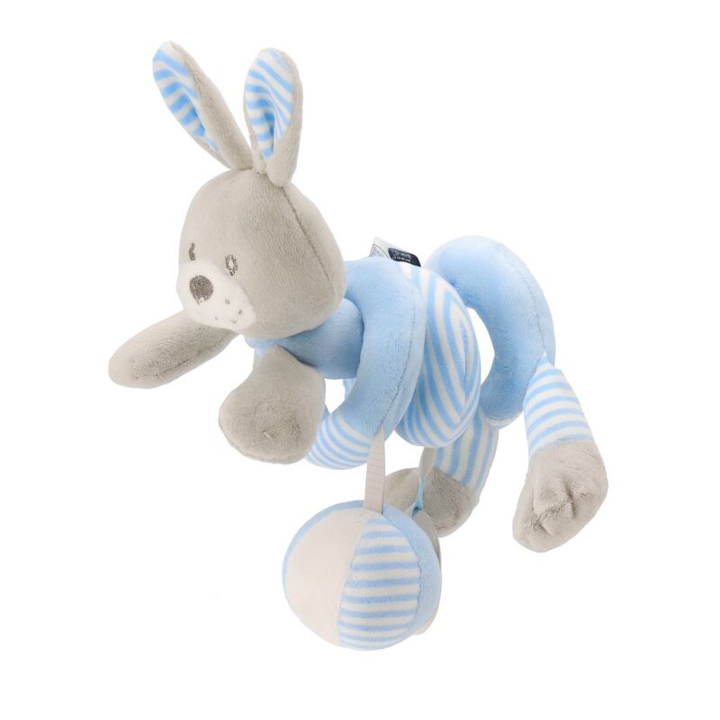 Hračka na postieľku Špirála Baby Mix králik modrý