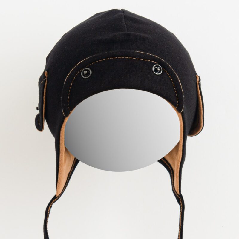 Jarná dojčenská čiapočka New Baby Special One čierna