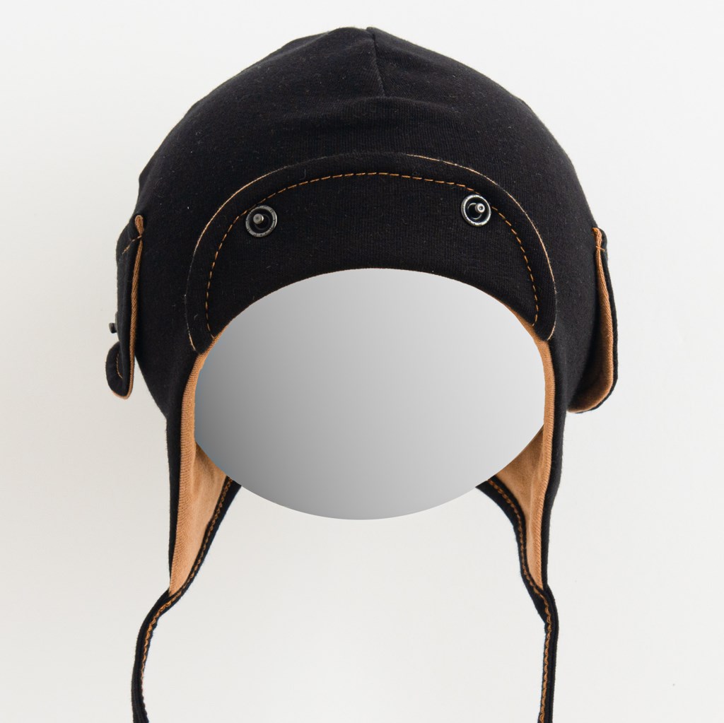 Jarná dojčenská čiapočka New Baby Special One čierna