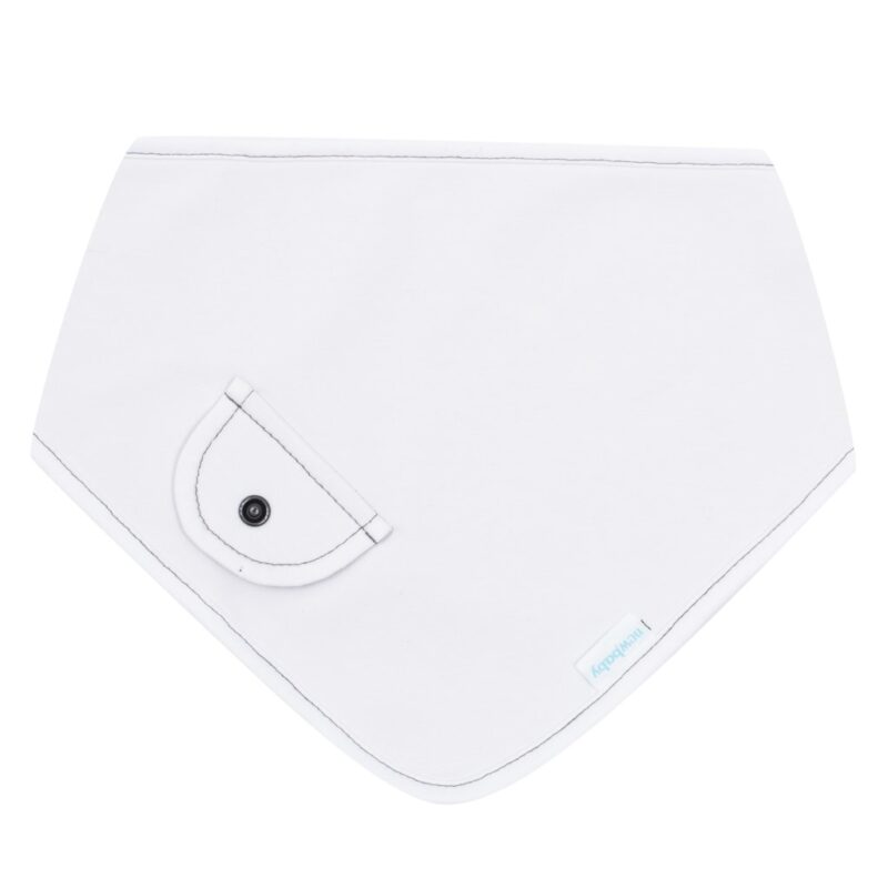 Jarná dojčenská šatka na krk New Baby Special One biela, M