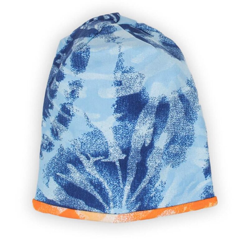 Dojčenská čiapočka Nicol Tomi modrá