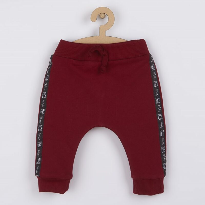 Dojčenské bavlnené tepláčky Nicol Races