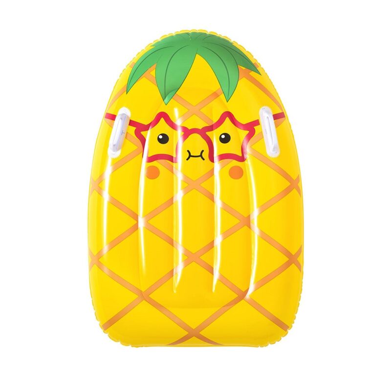 Detské nafukovacie lehátko rukoväťami  Bestway Ananas 84cm x 56cm