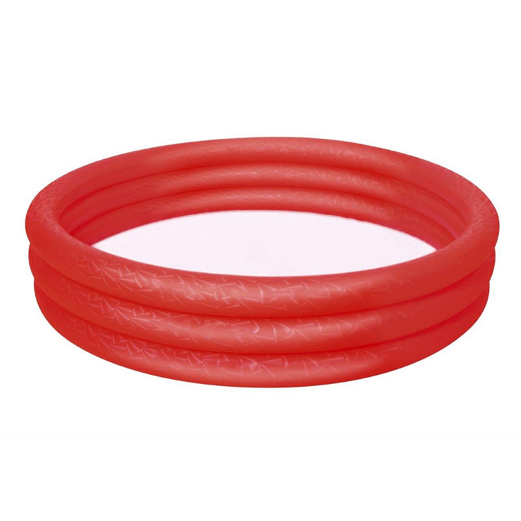 Detský nafukovací bazén Bestway 183x33 cm červený