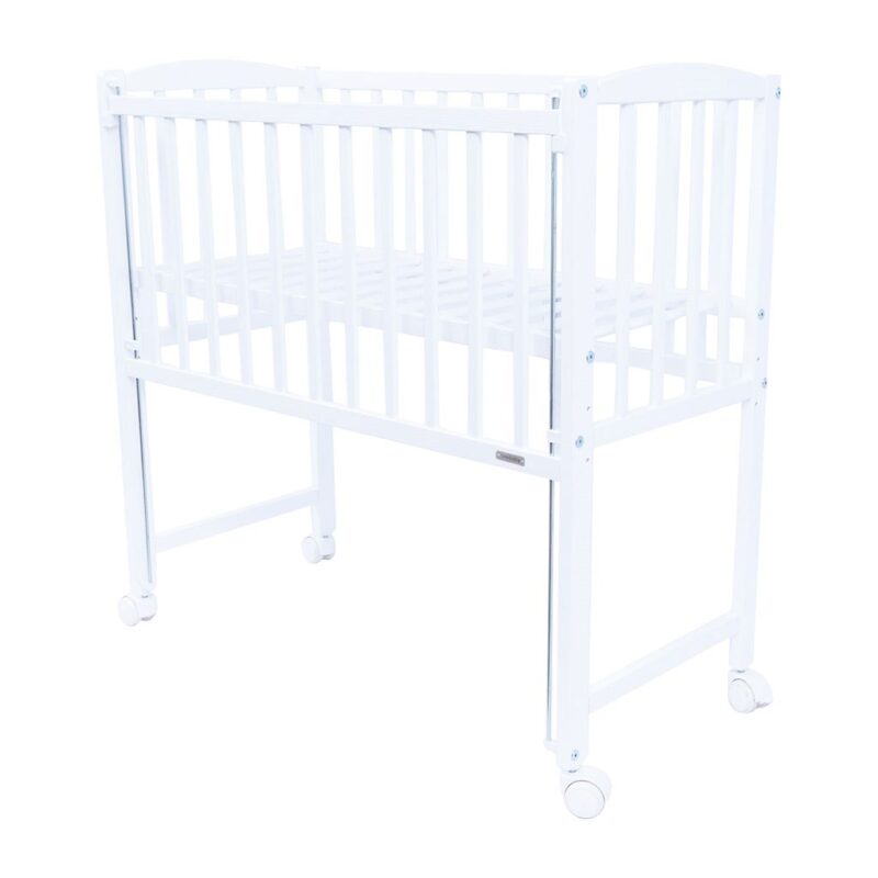 Detská prístavná postieľka New Baby MATEO 90x40 cm biela