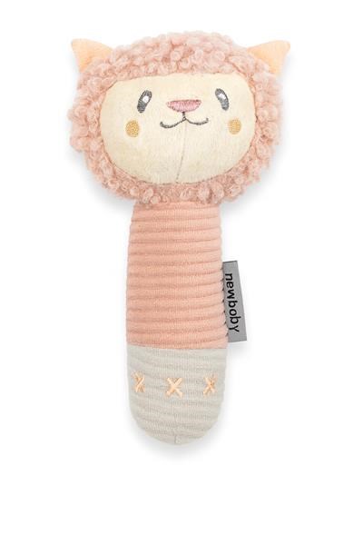 Detská pískacia plyšová hračka s hryzátkom New Baby Lama