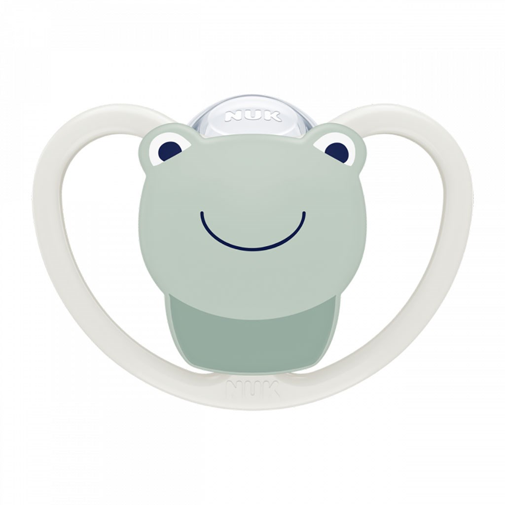 Cumlík Space NUK 0-6m frog