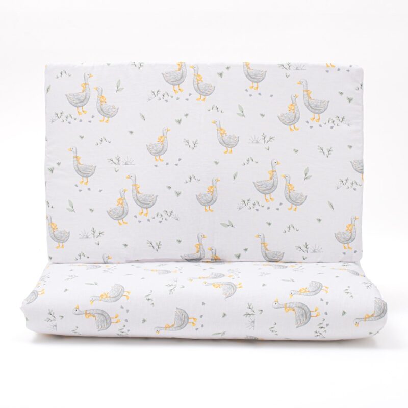 Bavlnený set do postieľky s výplňou New Baby Husičky 90x120 cm