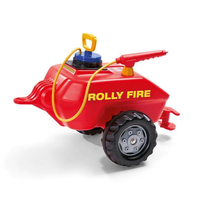 Cisternový voz s pumpou a striekačkou Rolly Toys Vacumax Fire červená